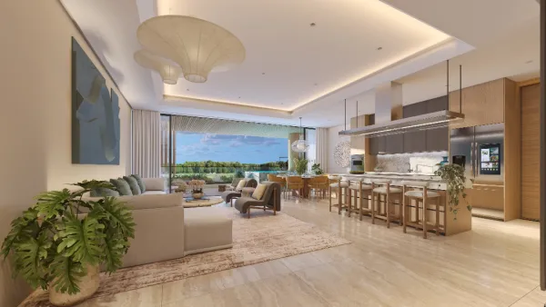 Spacious units up to 400 m²